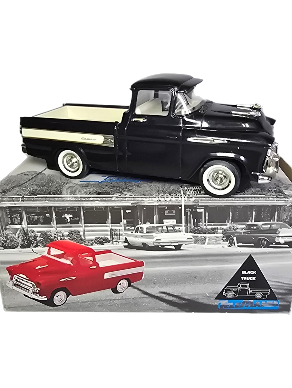 Telemania Black Chevrolet Chevy Cameo Pick Up Truck Landline Telephone VGUC